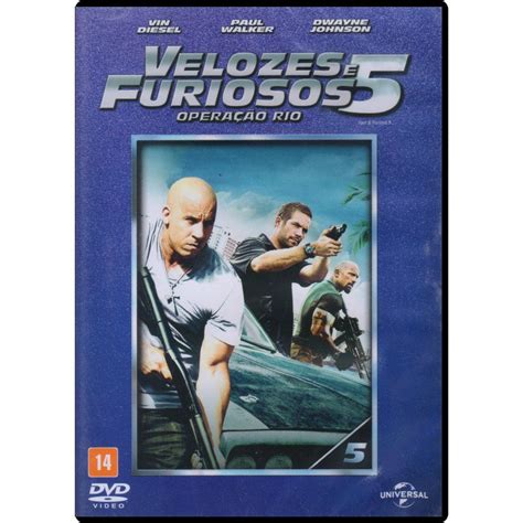 Dvd Velozes e Fúriosos 5 Operação Rio Versão 2015 em Promoção na