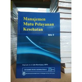 Jual Manajemen Mutu Pelayanan Kesehatan Edisi Shopee Indonesia