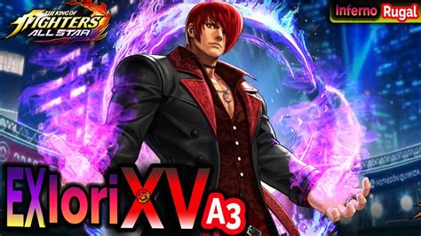 Very Aggressive Ex Iori Yagami A Xv Vs Inferno Rugal In Kof Allstars