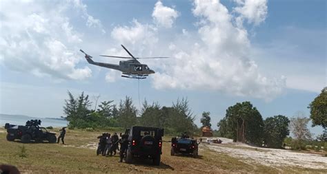 Dabo Singkep Jadi Arena Serbuan Pasukan Khusus Tni Al Kutipan