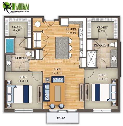 Floor Plan Design With Furniture Floorplansclick