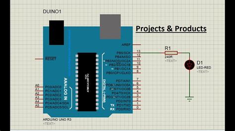 Arduino Uno Schematic Proteus