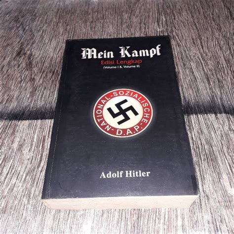 Jual Mein Kampf Edisi Lengkap Volume I And Volume Ii Adolf Hitler