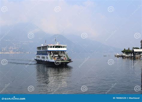 Car Ferry Bellagio Lake Como Italy Editorial Photo | CartoonDealer.com ...