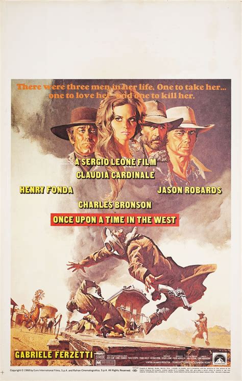 Once Upon a Time in the West 1968 U.S. Window Card Poster - Posteritati ...