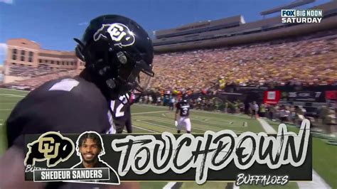 Shedeur Sanders Hits Dad Deions Celebration In Colorado Vs Nebraska