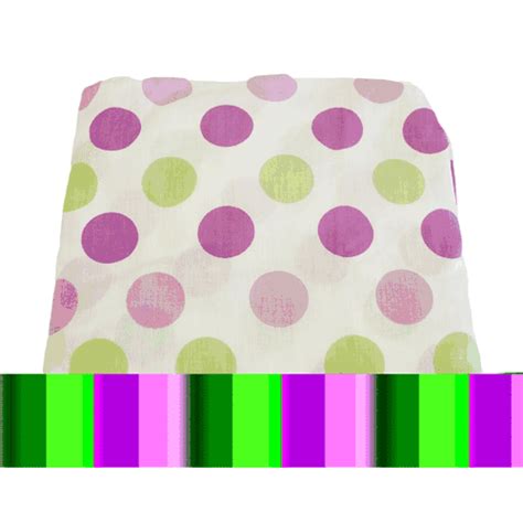 My Baby Sam Sweet Pea Polka Dot Crib Fitted Sheet