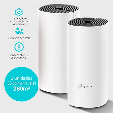 Roteador Tp Link Deco M Wireless Ac Sistema Mesh Pack