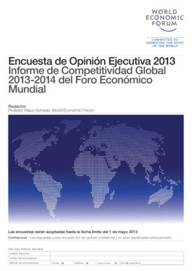 Fillable Online Encuesta De Opinin Ejecutiva Informe De