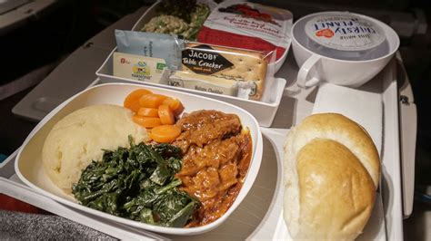 Emirates Economy Class Food Veg