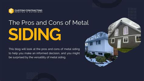 The Advantages and Disadvantages of Metal Siding | Custom Contracting