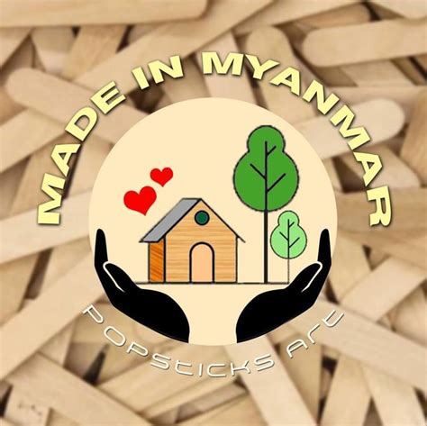 Made In Myanmar - Popsticks Art
