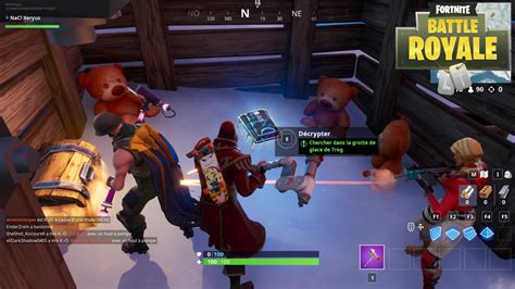 Fortnite Puce N Chercher Dans La Grotte De Glace De Trog Le