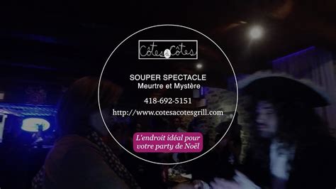 Soir Es Meurtre Et Mystere Du Restaurant C Tes C Tes Youtube