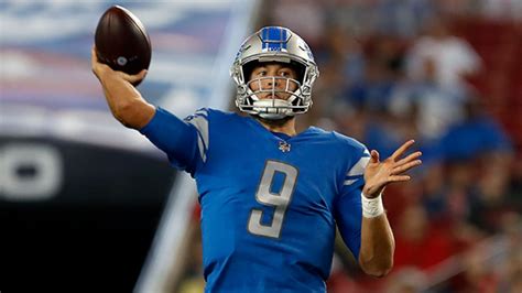 Nate Burleson Detroit Lions Quarterback Matthew Stafford Should Think