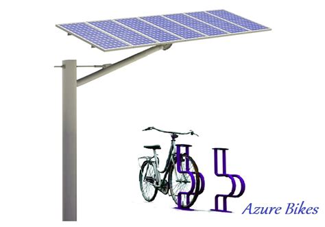 Home Solar Charging Station for Electric Bicycles - Azure Bikes