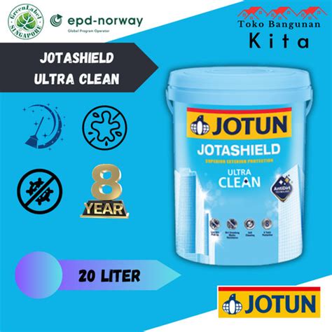 Jual Jotun Jotashield Ultra Clean 1 Pail 20 Liter Dragon Red Kota