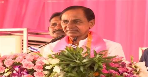 Kcr Vows To Form Government For Farmers Welfare In Maharashtra