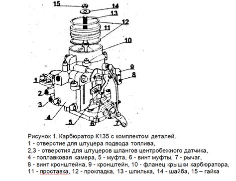 К 135 920 карбюратор зил 130 пекар