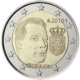 Moneda De 2 Euros De Luxemburgo De 2010 Monedapedia