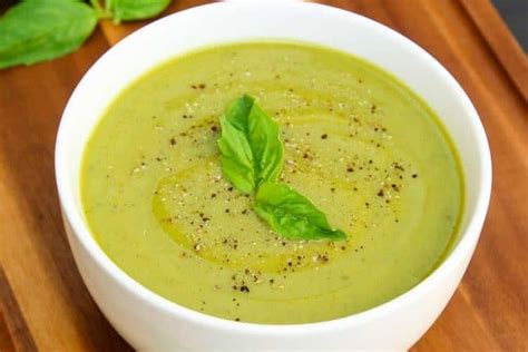 How To Make Basil Zucchini Soup Perfectly Light Meal