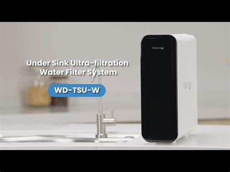 Waterdrop Under Sink Ultra Filtration Water Filter System Wd Tsu W