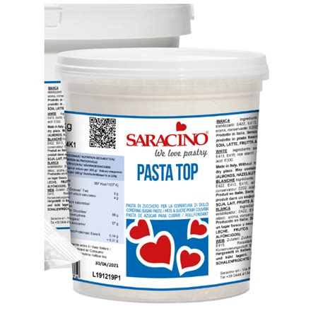 Masa Cukrowa Pasta Top Bia A Kg Saracino