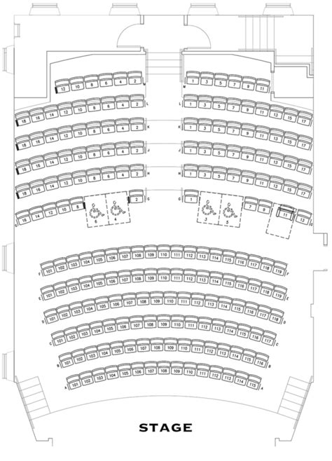 Seating Chart Havre De Grace Opera House