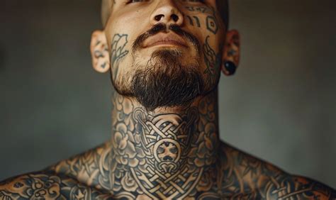 Quels Styles De Tatouage Masculin Pour Le Cou Choisir Pyzine