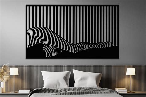 Nude Woman Line Art Naked Female Body Silhouette Wall Art Etsy Hong Kong