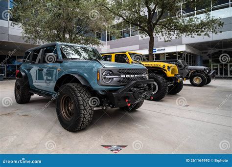 Ford Bronco During Sema Show At Las Vegas Convention Center Editorial