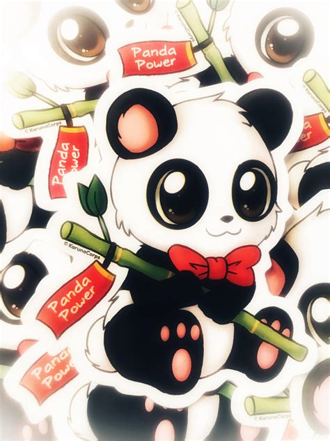 Panda Stickers I Made! : r/AdorableArt