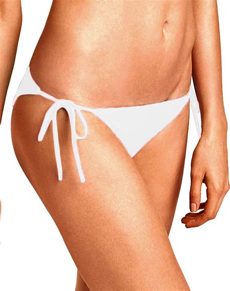 Amazon SEASUM Womens Sexy Brazilian Ruched Semi Thong Bikini