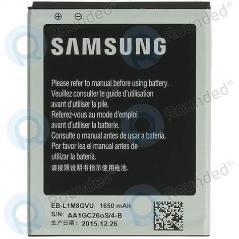 Samsung Galaxy S Plus Gt I P Battery Eb L M Gvu Mah Gh A