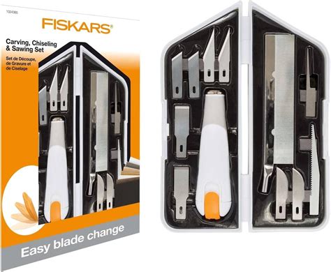 Fiskars Set Universel De D Coupe De Gravure Et De Ciselage Cutter De