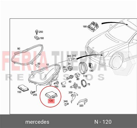 Unidad de control para Xenón balastro 5DV00829000 Feria Tuerca Repuestos