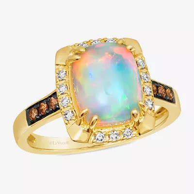 Le Vian Grand Sample Sale Ring Featuring 1 5 8 CT Neopolitan Opal 1