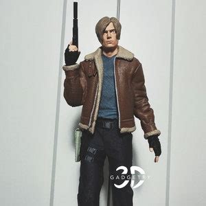 Leon S. Kennedy Figure, Statue From Resident Evil Video Game Memorabilia Resident Evil Fan Gift ...