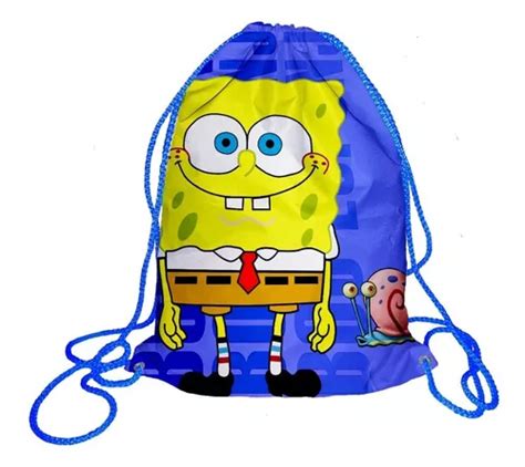 Morralito Dulcero Bolo Fiesta Infantil Bob Esponja Env O Gratis