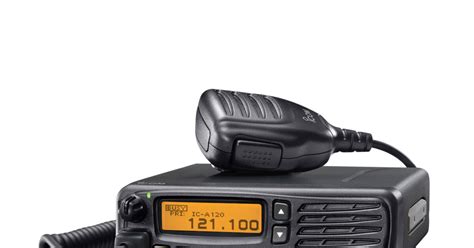 Icom Ic A120 Vhf Air Band Mobile Radio Gpscentralca Gps Central