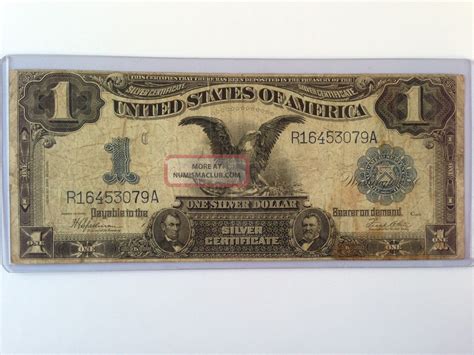 1899 Black Eagle 1 Silver Certificates