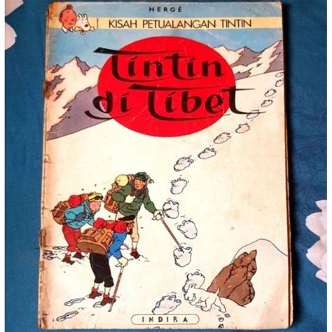 Jual Komik Kisah Petualangan Tintin Tintin Di Tibet Shopee Indonesia