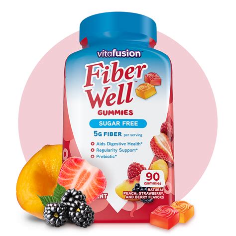 Fiber Well™ Sugar Free Fiber Gummy Vitamins Vitafusion™