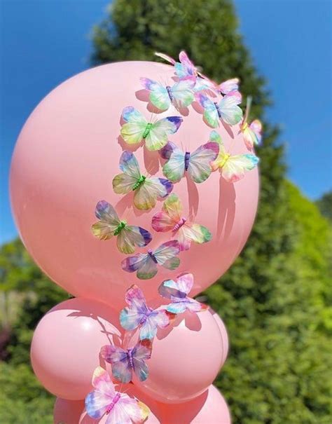 Pin On Decoraciones De Cuarto Caseras Butterfly Birthday Party