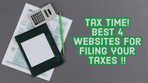 Top Best Tax Filing Websites Youtube