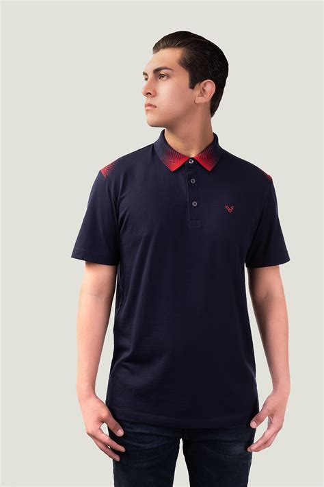 STYLISH COLLAR JERSEY POLO SHIRT | VO SORZA