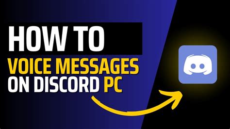 How To Send Voice Messages On Discord Pc Youtube