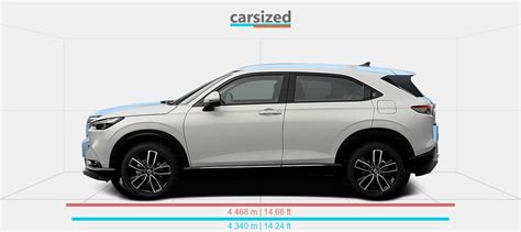 Dimensions Honda Hr V Present Vs Ford Explorer Ev Present