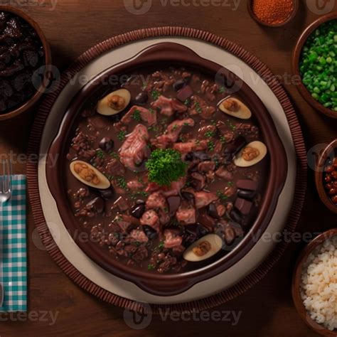 Delicious Brazilian Feijoada Food 14943763 Stock Photo at Vecteezy