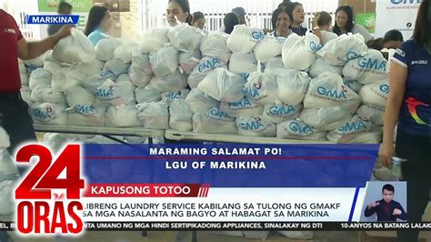 Kapusong Totoo Kapuso Stars Nagbayanihan Libreng Laundry Service Sa